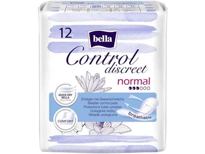 Женские урологические прокладки Bella Control Discreet Normal (3 капли) 12 шт.