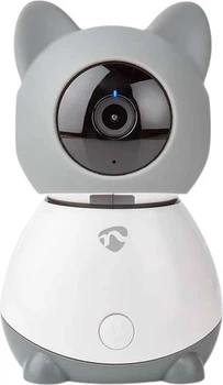Kamera IP Nedis SmartLife Wi-Fi Indoor Camera Full HD Grey/White (WIFICI30CGY)