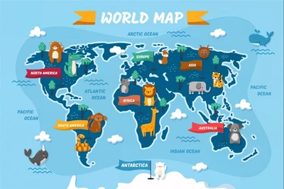 Дизайнерские виниловые фотообои на флизелиновой основе Zooglobe