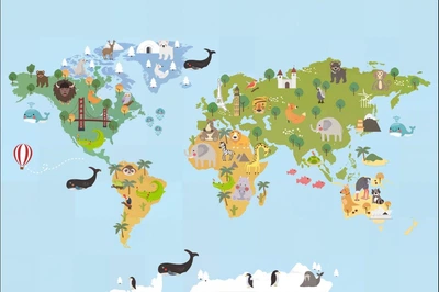 Дизайнерские виниловые фотообои на флизелиновой основе Wondermap