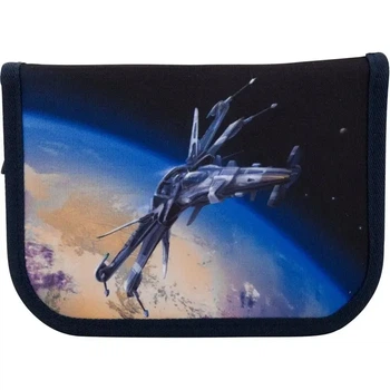 Пенал Kite Education Spaceship K19-622-12, 1 відділення, 2 закоти