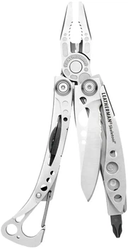 Мультитул Leatherman Skeletool Silver компактный легкий для ежедневного ношения 7 инструментов