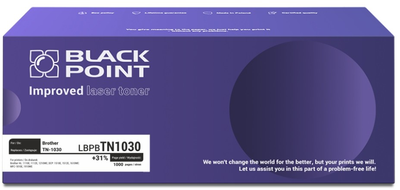 Toner Black Point do Brother TN-1030 Black (LBPBTN1030)