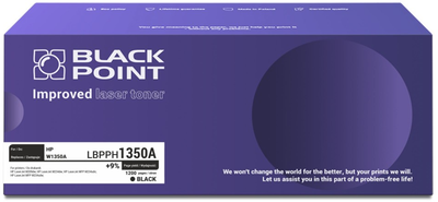 Тонер-картридж Black Point do HP W1350A Black (LBPPH1350A)
