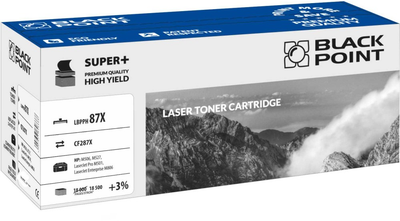 Toner Black Point do HP CF287X Black (LBPPH87X)
