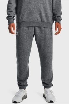 Чоловічі сірі спортивні штани UA Essential Fleece Jogger Under Armour XXL 1373882-012