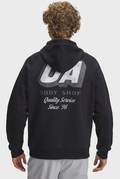 Чоловіче чорне худі UA Rival Fleece HBR Logo HD Under Armour S 6003955-001