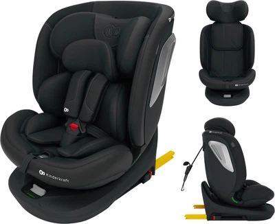 Автокресло Kinderkraft i-Grow 2 Plus i-Size Black (KCIGRO02BLKPL00)