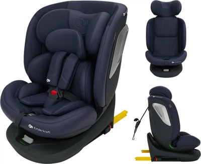 Автокрісло Kinderkraft i-Grow 2 Plus i-Size Navy (KCIGRO02NAVPL00)
