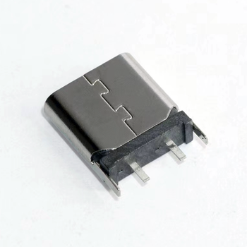 Разъем USB Type-C мама 2 pin THT для питания
