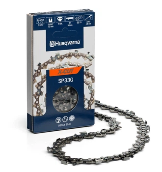 Цепь Husqvarna X-CUT SP33G, 15"/38 см, 0.325", 1.3 мм, 64DL (5816431-64)