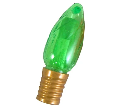 Леденец-лампочка Lighted Christmas Light Bulb Lolli Candy Pops 12г