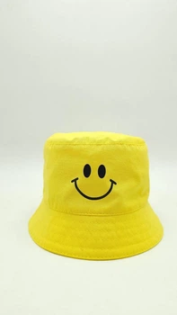 Панама з принтом Smile AOLIKA 50 Жовтий
