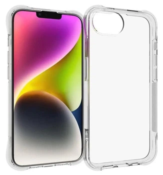 Чехол WXD на iPhone 17e / чехол для смартфона с усиленными углами / (прозрачный)