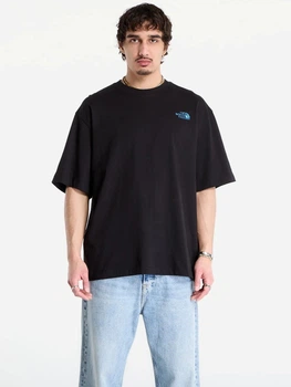 Koszulka bawełniana długa męska The North Face M Liquid NF0A8G9WJK31 M Czarna (800070354836)