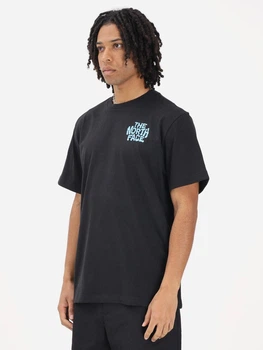 Koszulka bawełniana długa męska The North Face M Drip NF0A8GABJK31 S Czarna (800070354851)