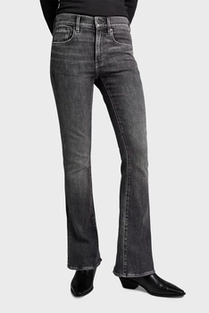 Жіночі темно-сірі джинси 3301 Flare G-Star RAW 27-30 D21290,D535
