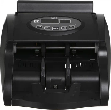 Счетчик банкнот PRO 40U NEO BLACK | Профессиональная машинка для пересчета с контролем подлинности, с автоматическим стартом подсчёта