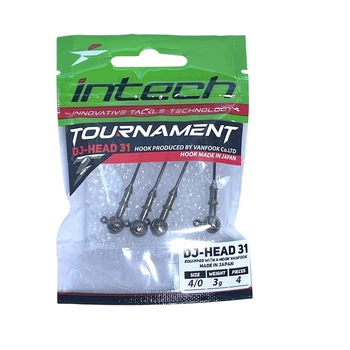 Джиг-головка Intech Tournament DJ-Head 31 №4/0 (3.0g (4шт)),FS0633755
