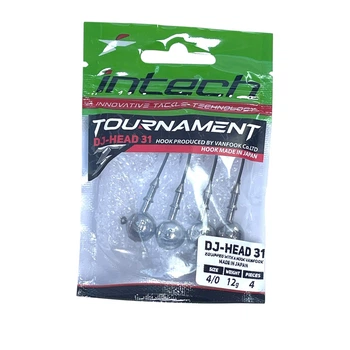 Джиг-головка Intech Tournament DJ-Head 31 №4/0 (12g (4шт)),FS0633759
