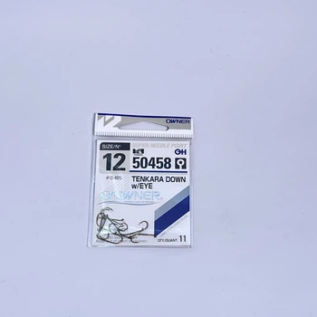 50458 - №12 Крючки "OWNER" TENKARA-D w/EYE (JAPAN),50458-12