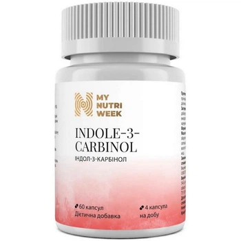 Индол 3 карбинол My Nutri Week Indole-3-Carbinol 1000 mg 60 Caps