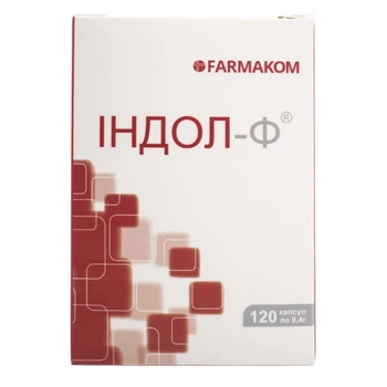 Индол 3 карбинол Farmakom Индол-Ф Серия «Здоровье» 120 капс