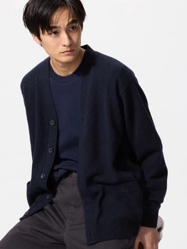 Кардиган Uniqlo розмір XS синій (69) (478547)