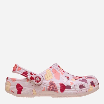 Женские кроксы Crocs Classic Vday Clog PkMk/Hts 209682-7CI 38-39 (M6/W8) 24 см Pink (198445357985)