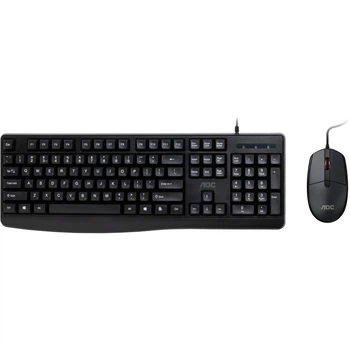 Комплект AOC KM170B USB UA Black (KM170B/97)
