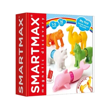 Конструктор Smartmax магнитный Мои первые животные мира (SMX 246)