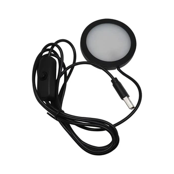 LED подсветка для Bambu Lab LED Lamp Kit 001, USB 5V, 3W, (Теплый белый, Черный корпус)