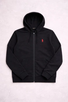 Спортивная кофта мужская зип худи черная 2XL pvlnks-374