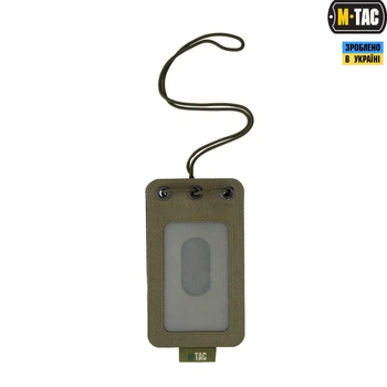 Бейдж з прозрачною панеллю M-Tac Ranger Green 10131023
