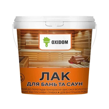 Лак для бани Oxidom WoodLack