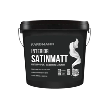 Краска Farbmann Interior Satinmatt база А 9 л