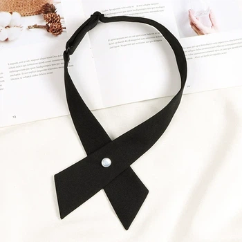 Елегантна краватка-перехрестя Honey Fashion Accessories чорний (30к057)