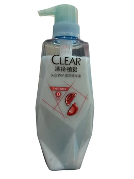 Бальзам для волосся проти лупи Clear з маслом гранату, 380 мл (з дозатором)