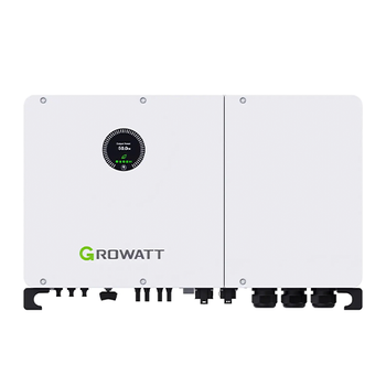 Гибридный инвертор 3-фазный Growatt WIT 29.9K-XHU 29.9kW 180-1000V 4 MPPT АКБ 200-800V OLED WiFi IP66 White