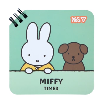 Блокнот Yes Miffy Bear 110x110 80 аркушів лінія