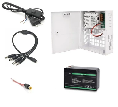 UPS ИБП комплект для роутера, ONU терминала, видеонаблюдения, EuroPower EPUPS1203HCP 12V 7А 72W, LiFePO4 8000mAh