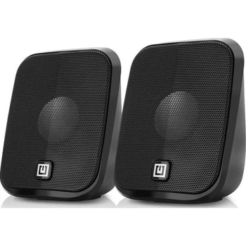 Акустична система 2.0 Real-El S-25 USB Black (EL121100022), 6 Вт, USB живлення, компактна, чорна