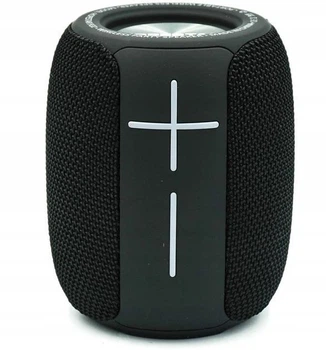 Портативная колонка Hopestar P20 Mini Black, 10 Вт, Bluetooth, аккумулятор до 6 часов, подсветка, компактная, черная
