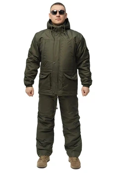 Костюм "FISH CAMO" для рыбаков и охотников +15C до -5С 48-50р. (DS - 11 "Олива")