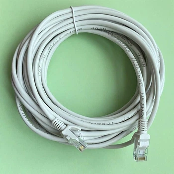 Патч-корд RJ-45 UTP 5e, длина 10 метров, интернет-кабель