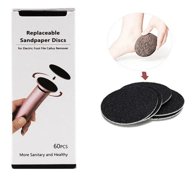 Змінні наждачні диски для електричної пилки для педикюру Callus Remover P120