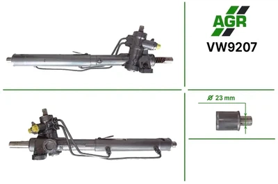 Рульова рейка з ГПК, нова, VW Passat 1988-1993 36 шлицев AGR VW9207 Volkswagen Passat 357422061JX, 357422061J, 1H1422061F