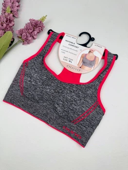 Спортивный топ со спинкой борцовкой 5120, XL (ABC 80-90), Розовый