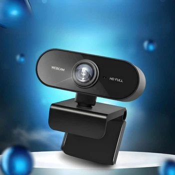Веб камера для ПК Камера с микрофоном FullHD Универсальная USB камера для компьютера и ноутбука