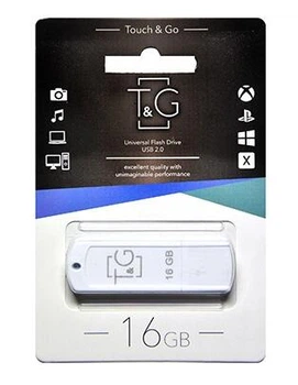 Флеш память/флеш накопитель USB 16GB T&G Classic 011 белый